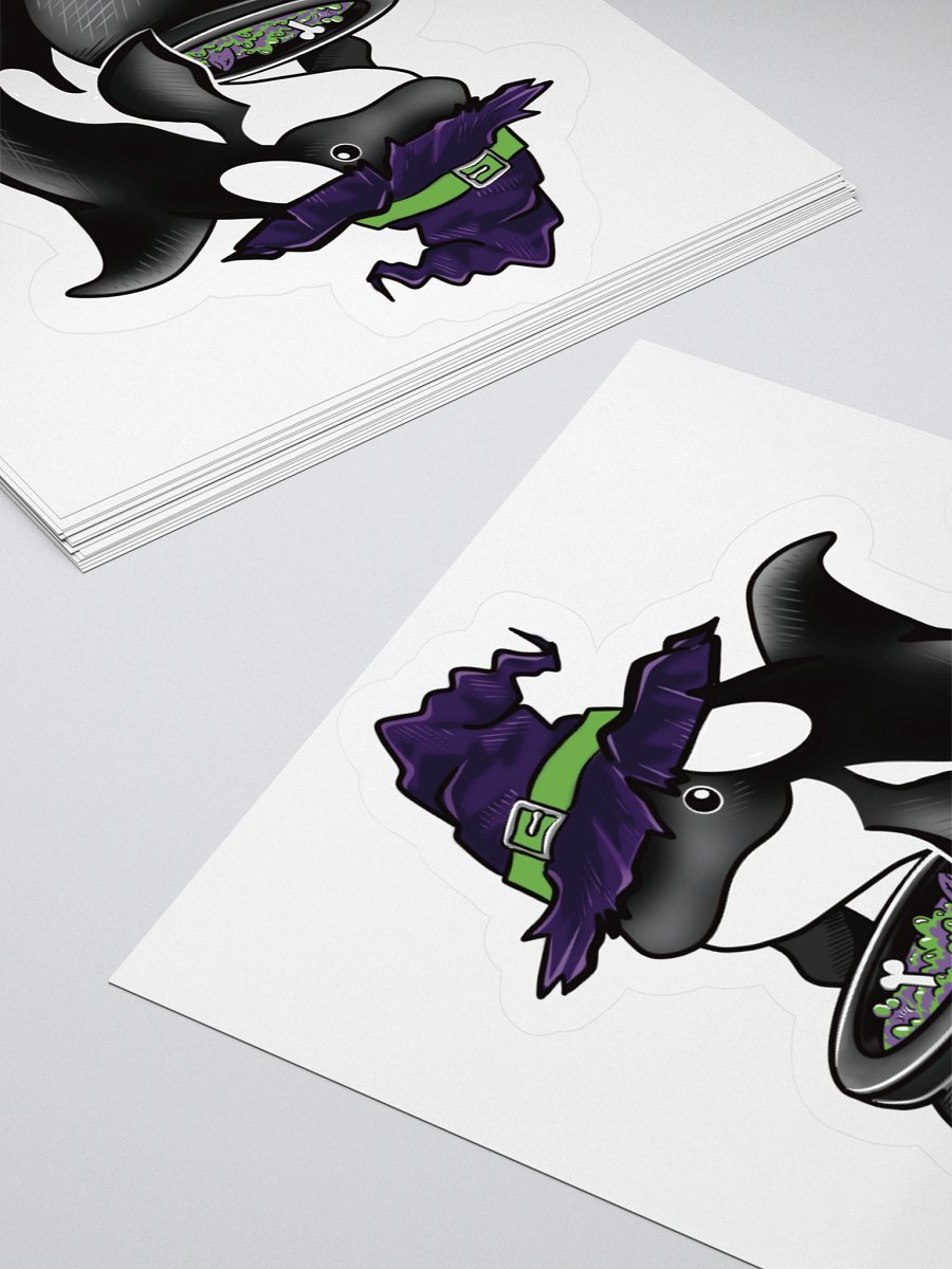 Orca Witch Sticker product image (12)