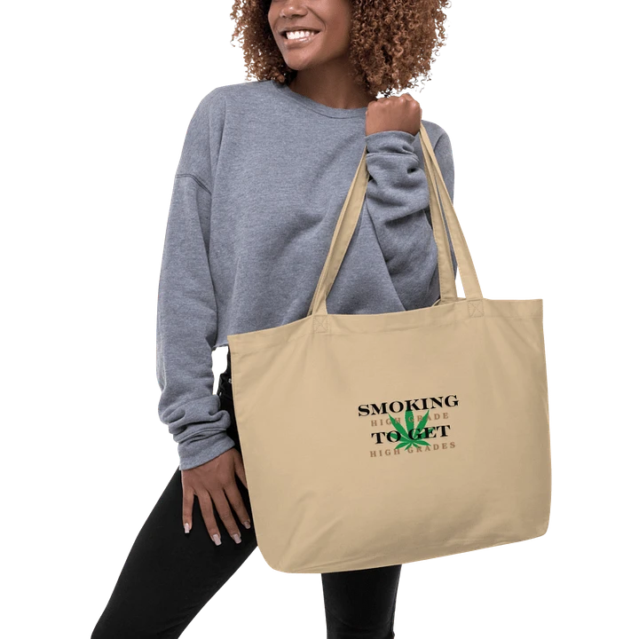 High Grade Cannabis Leaf Emblem Tote Bag product image (2)