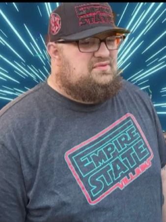 Empire State Blackout Shirt With Enamel Pin product image (1)