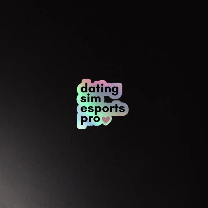 dating sim esports pro sticker product image (4)