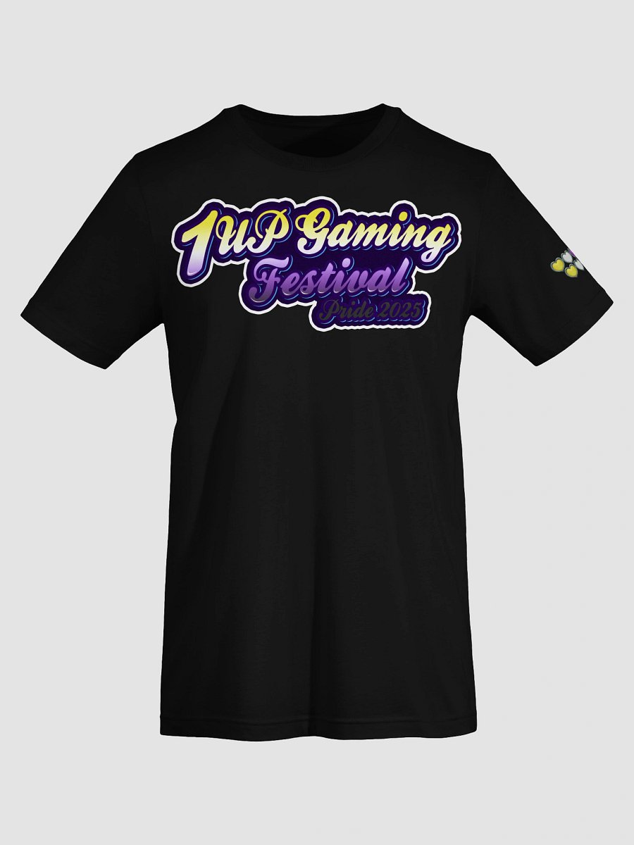 1UP Gaming Festival Nonbinary Pride 2025 TShirt product image (52)