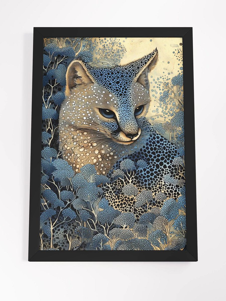 Enigmatic Fox: Fantasy Poster of a Mystical Forest Fox product image (4)