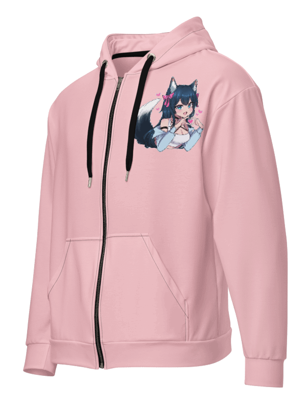 Limited Edition! Blue Fox Hoodie - Pink product image (5)