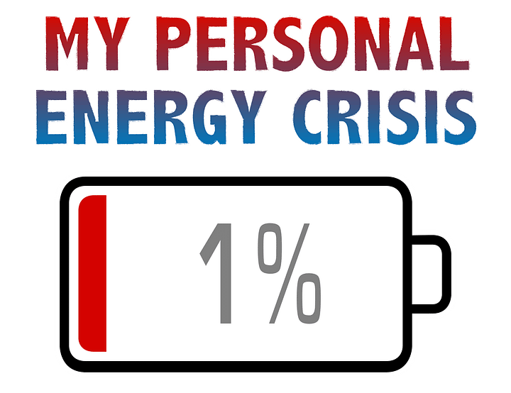 My Personal Energy Crisis with Battery at 1% T-Shirt product image (2)
