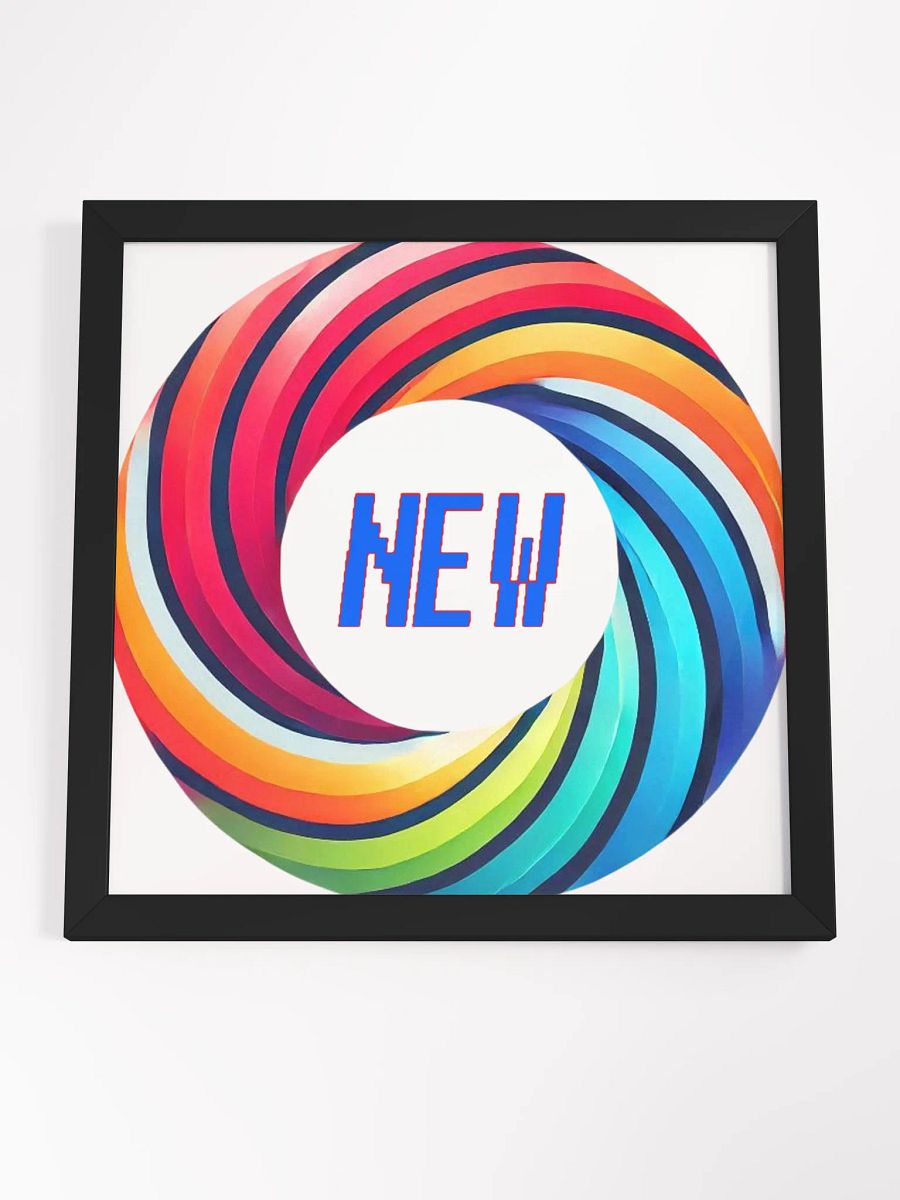 Symmetrical Starburst Framed Poster product image (4)