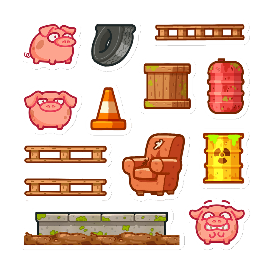 Styscraper magnets (Set 1) product image (1)