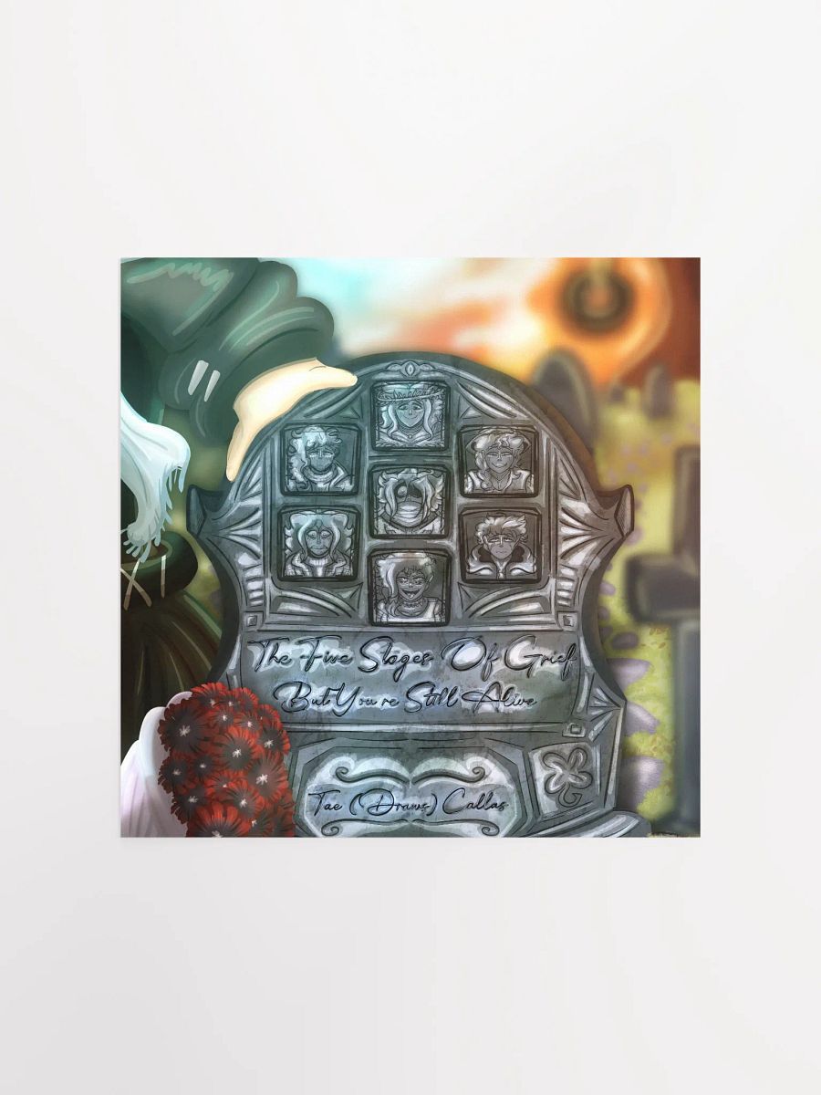 THE FIVE STAGES OF GRIEF BUT YOU'RE STILL ALIVE: The Album Cover product image (2)