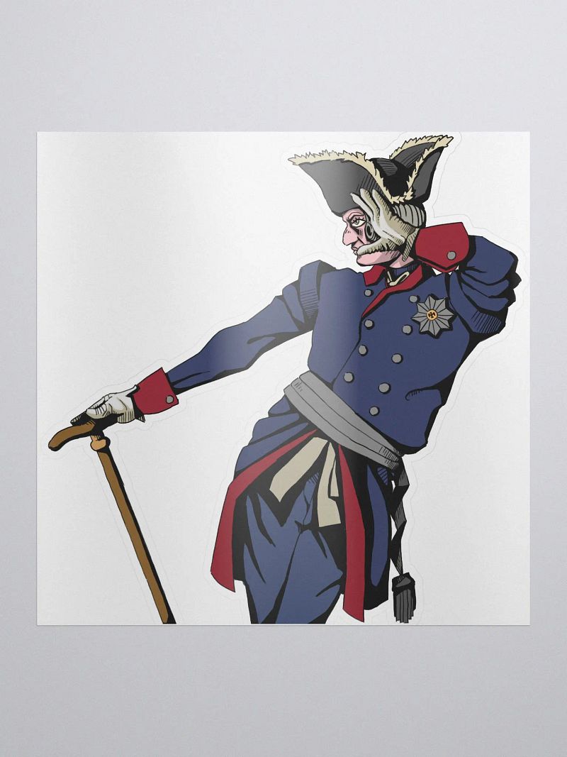 Federico il Grande Sticker