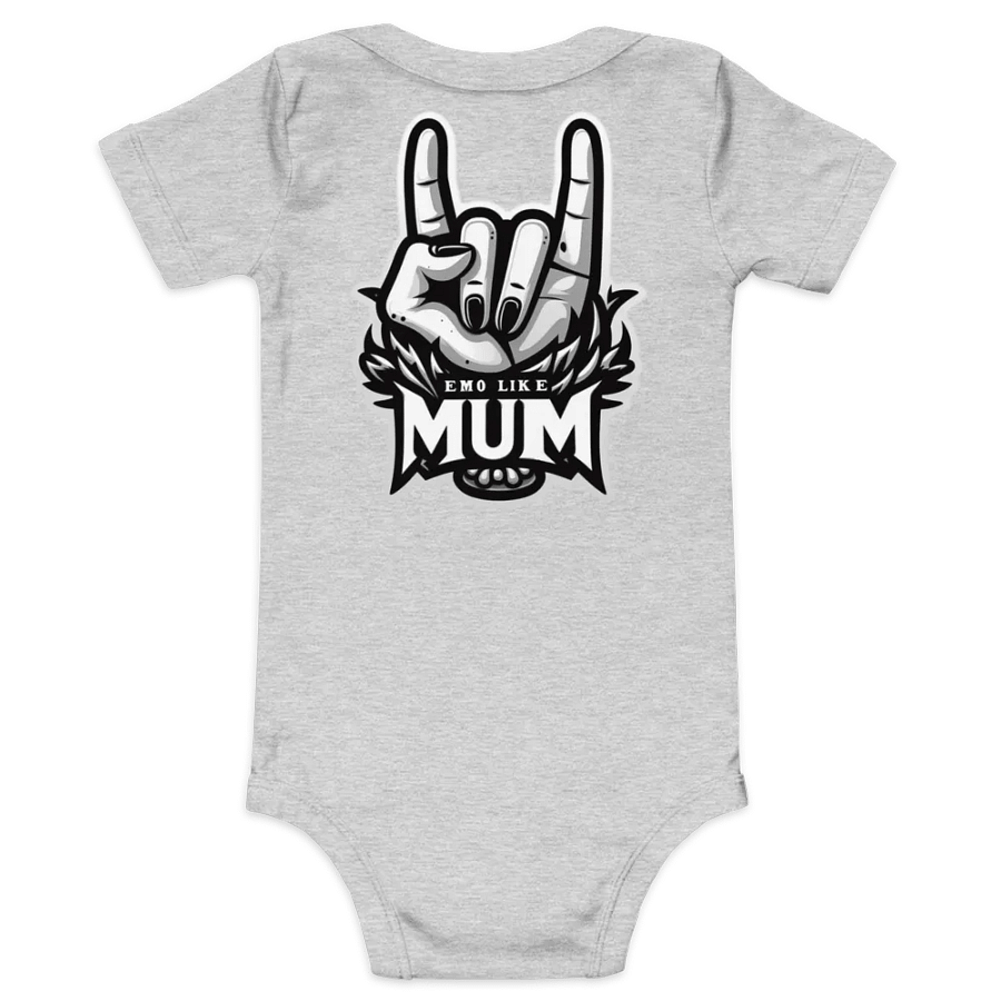 Emo In Training Baby Vest product image (11)