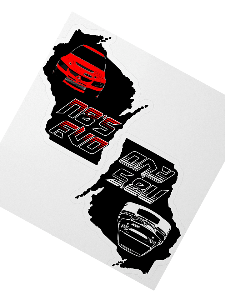 N8'S EVO (WI) Color and B&W Sticker Set product image (2)