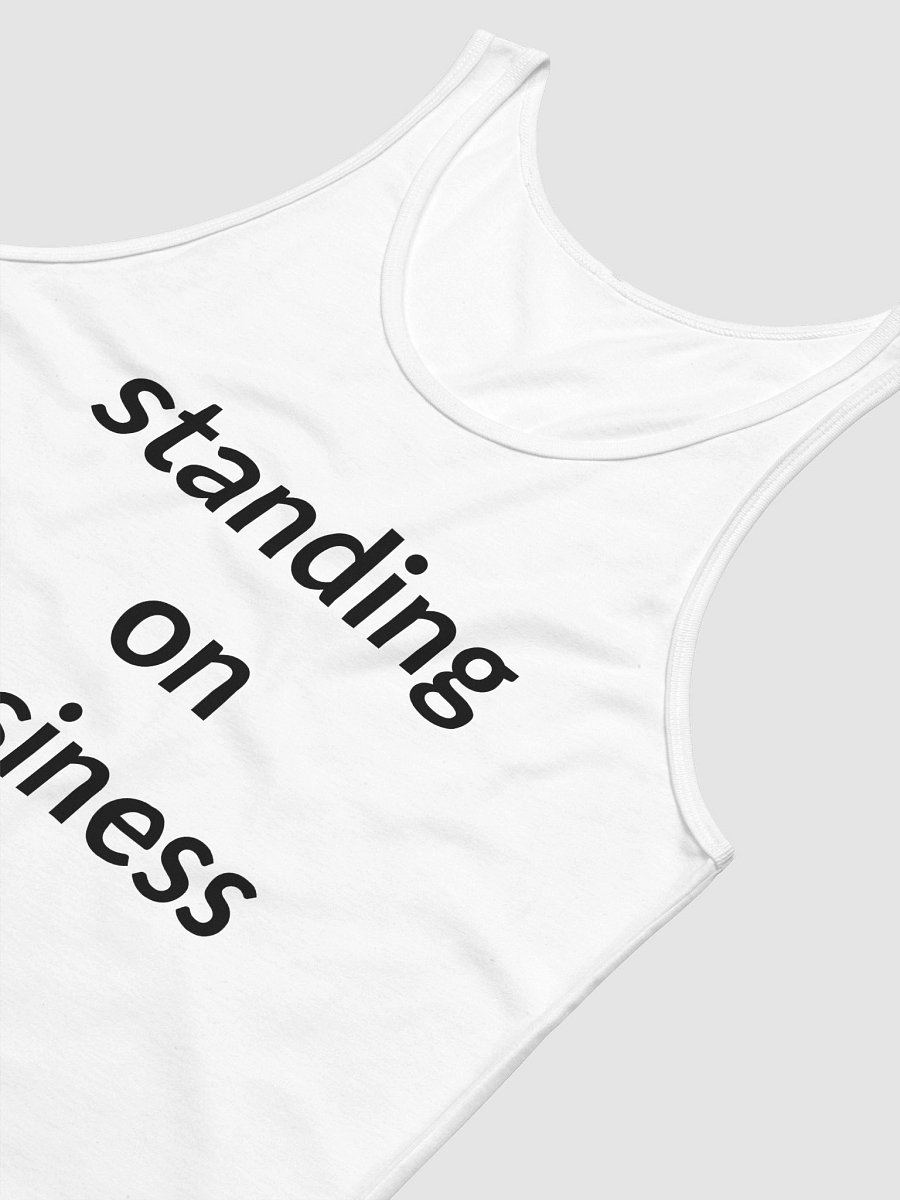 standing on business Jersey Tank product image (4)