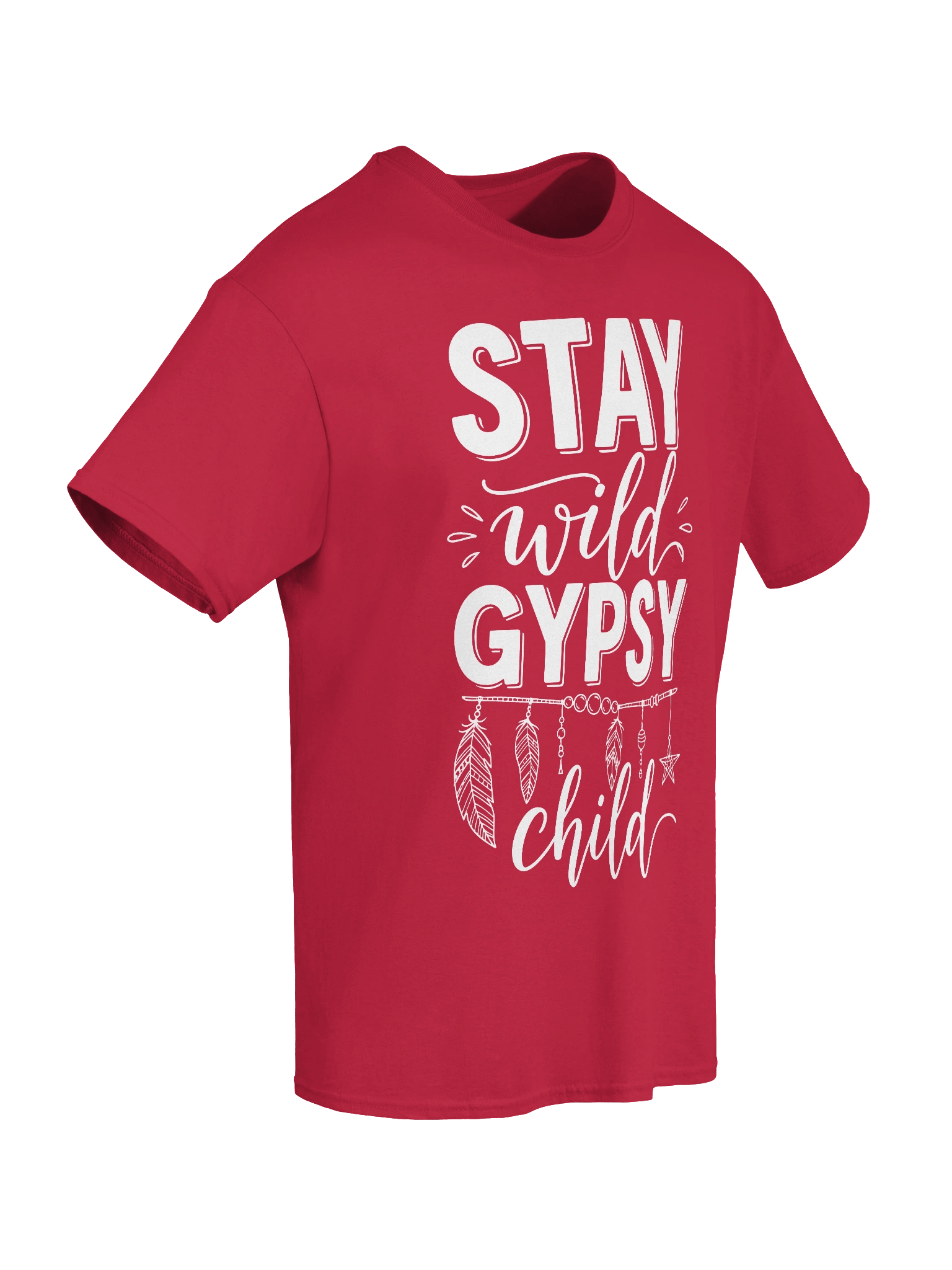 Boho Chic 'Stay Wild Gypsy Child' - Tee product image (62)