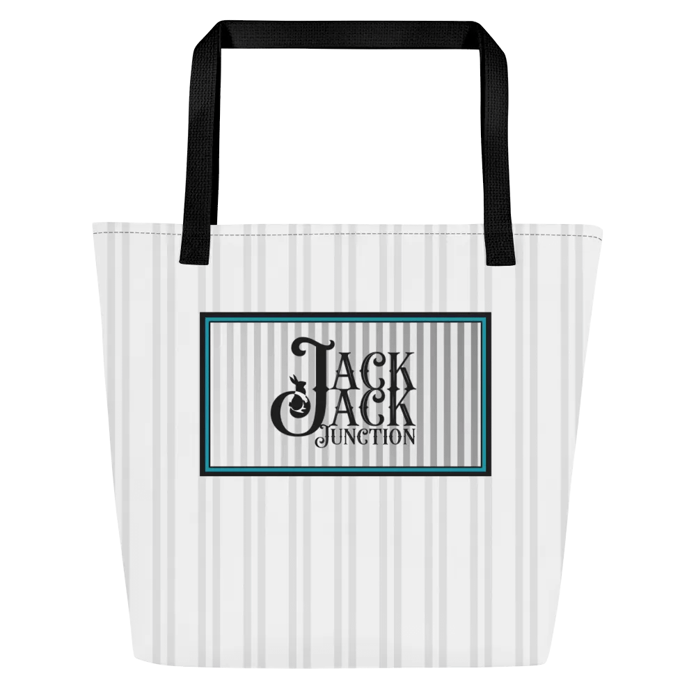 Pawsome Stripes Junction Label Tote Bag product image (4)