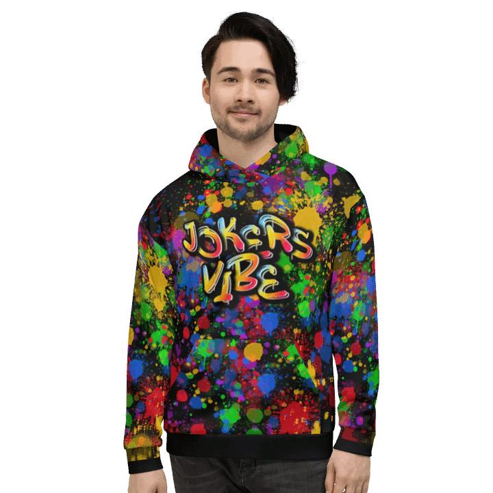 JokersVibe Graffiti Style Hoodie product image (1)