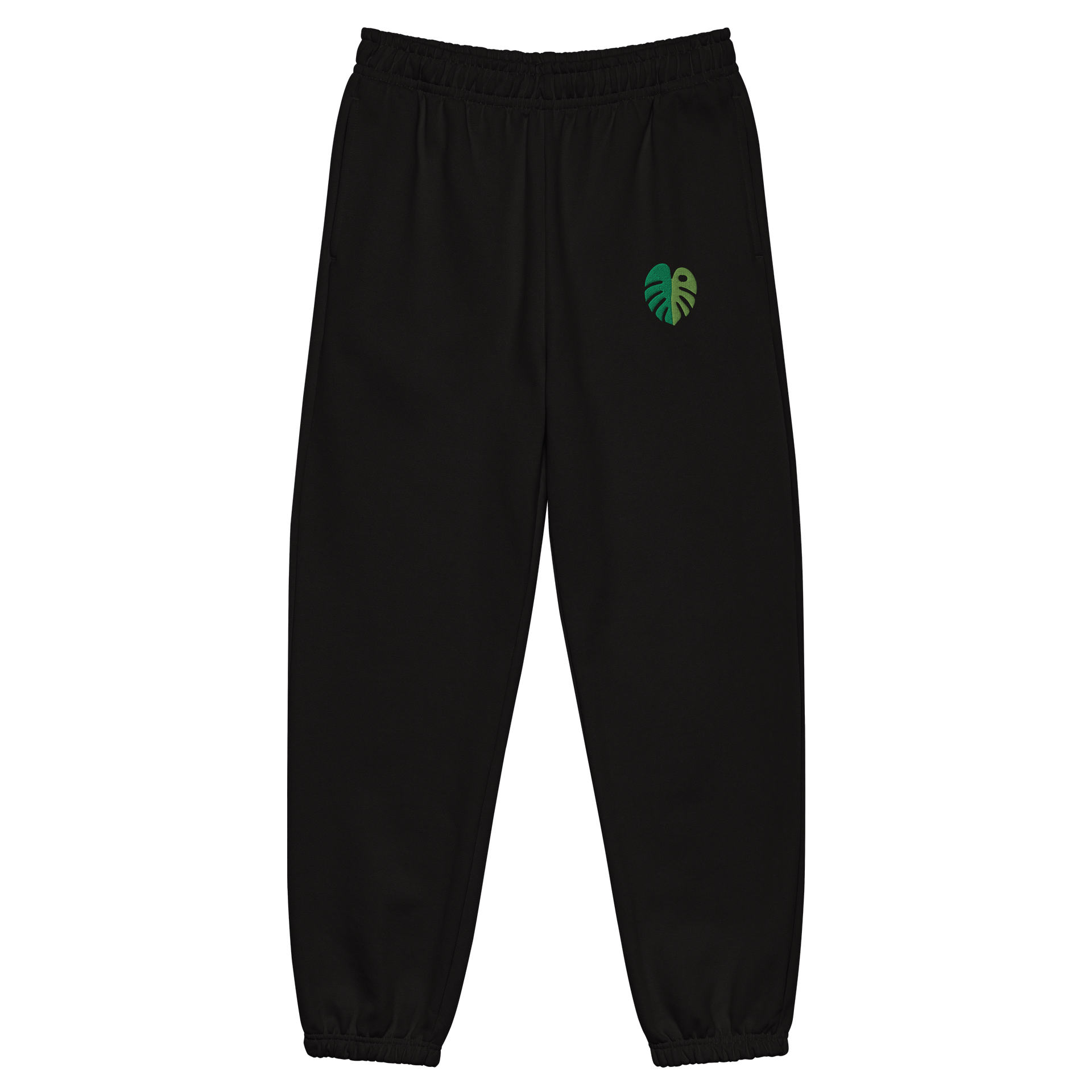 monstera sweatsuit - bottom product image (1)