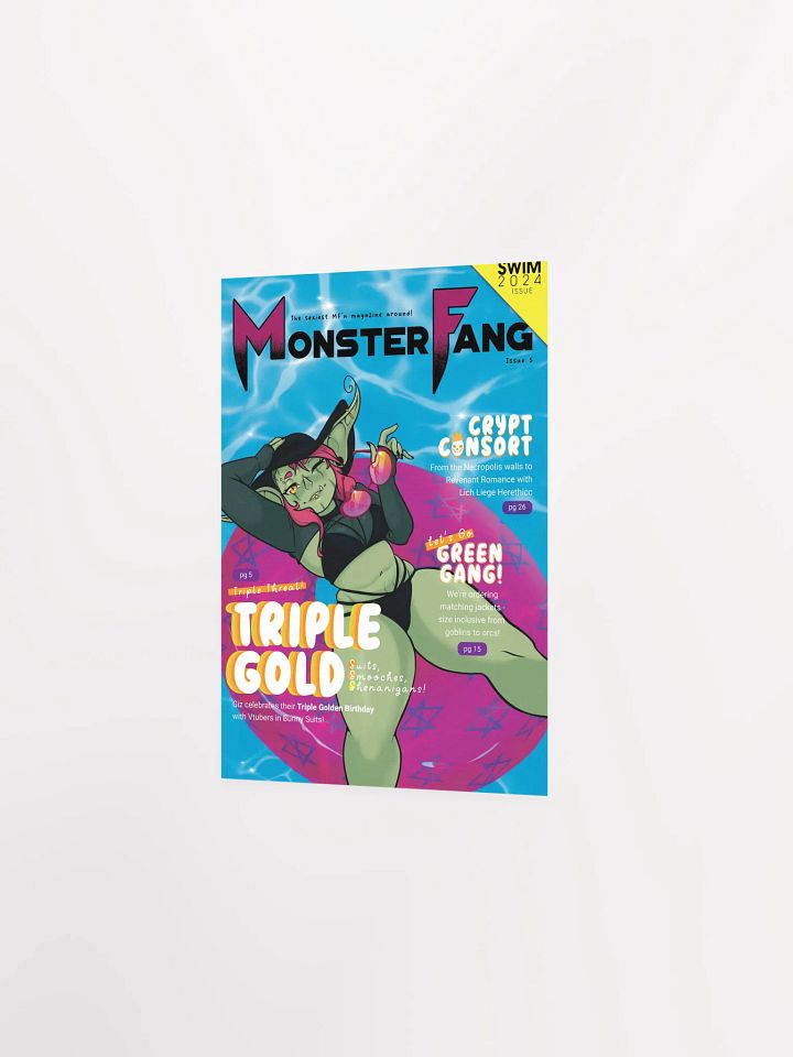 Giz Monster Fang Summer print product image (2)