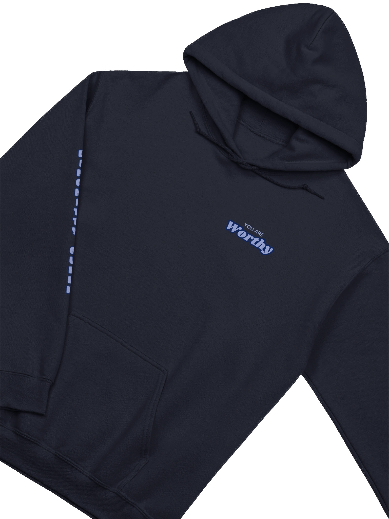 You are worthy hoodie product image (19)