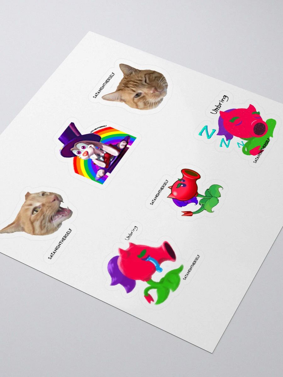 SatanHerself Miscellaneous Stickers product image (3)