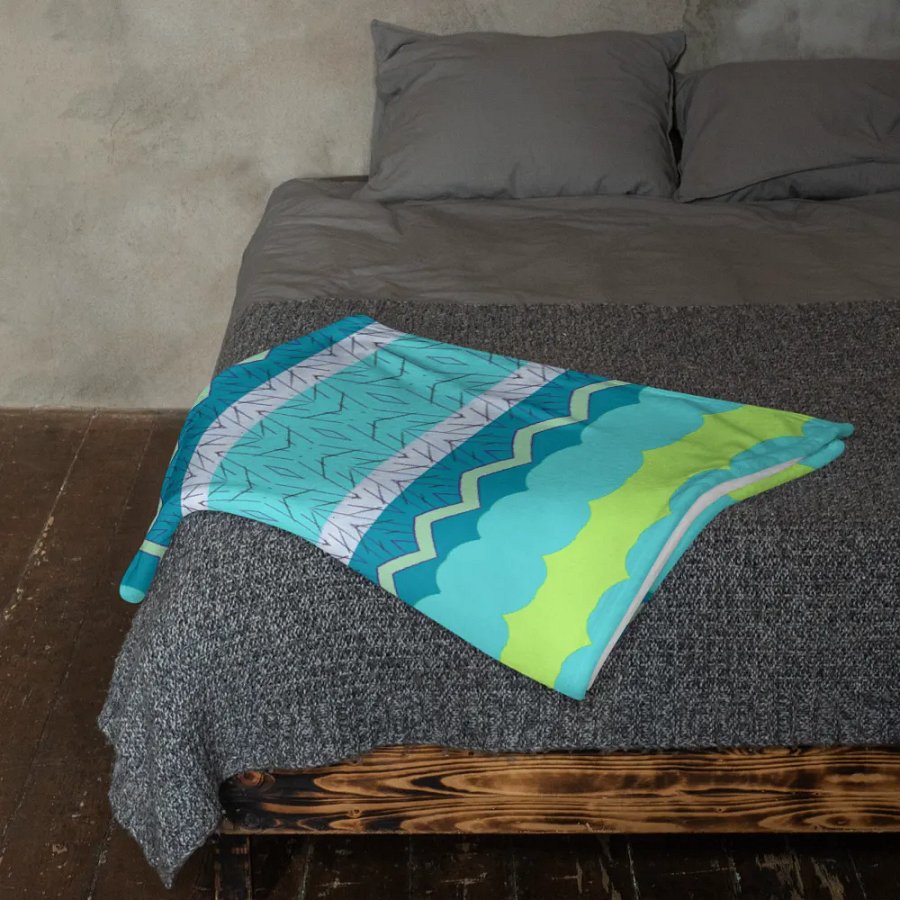Summer Breeze Pattern Soft Blanket product image (7)