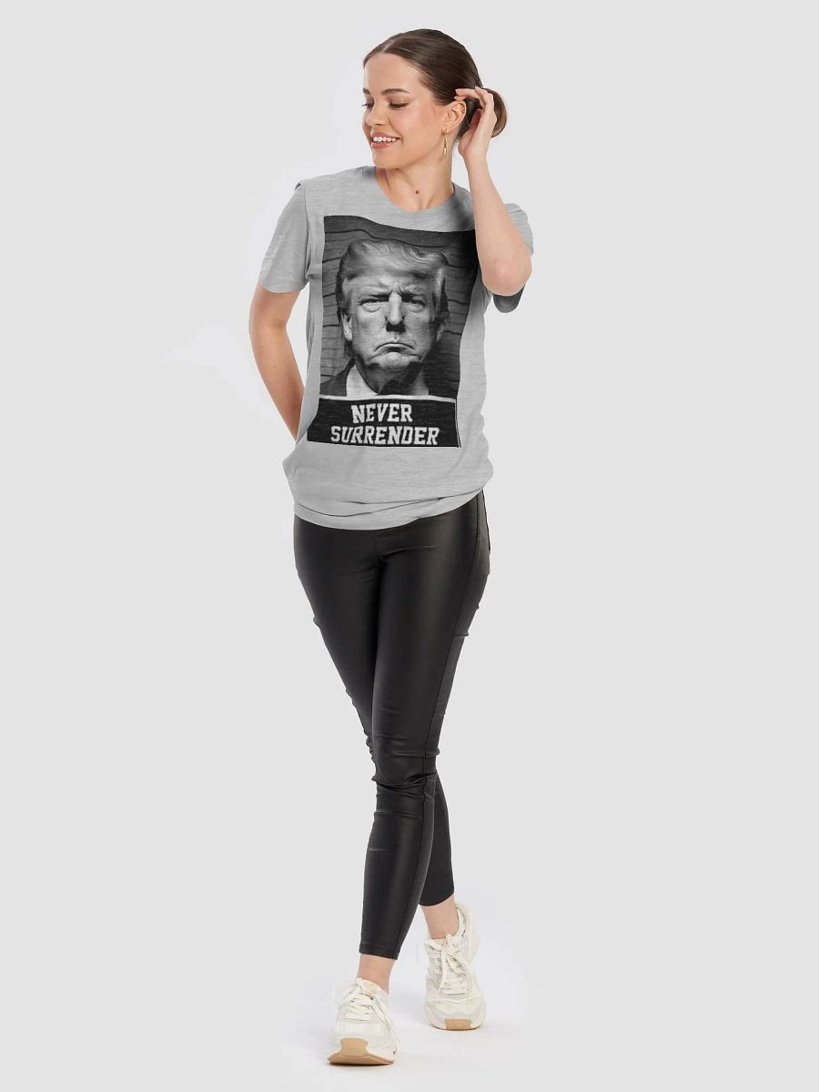NEVER SURRENDER Bella+Canvas Supersoft T-Shirt product image (8)