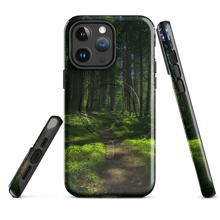 Lower Dungeness Trail Timber sun lighting MagSafe® Tough iPhone® Case product image (2)
