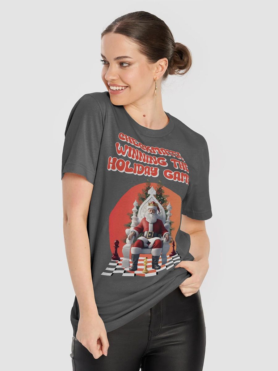 Checkmate! Winning The Holiday Game! Santa Claus T-shirt product image (48)