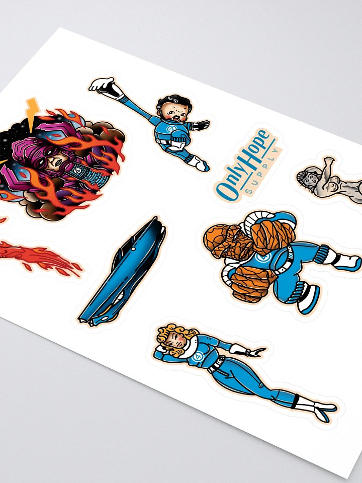 Fantastic Flash - Sticker Sheet product image (2)