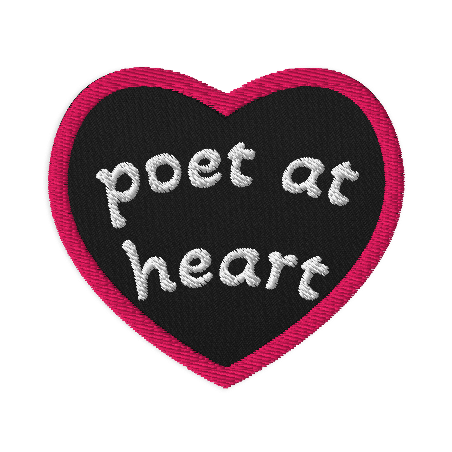 Poet At Heart Patch product image (1)