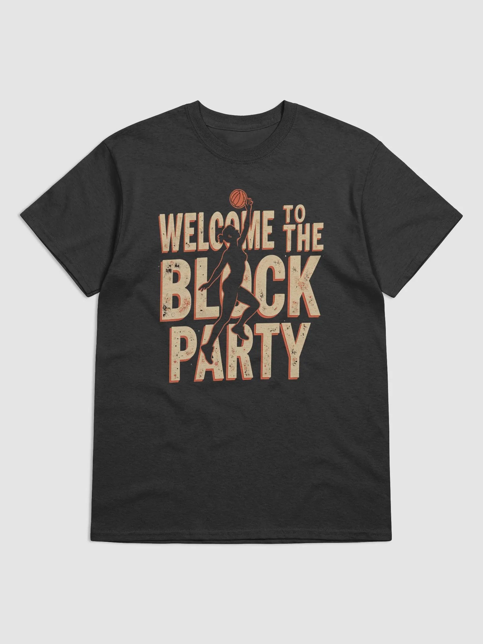 Welcome to the Block Party Volleyball T-Shirt – Sporty & Stylish for Women & Youth Girls product image (1)