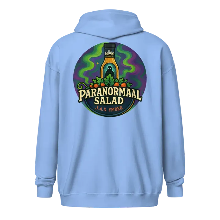 Paranormal Salad Official Backyard School Edition Blue Zip-up product image (2)