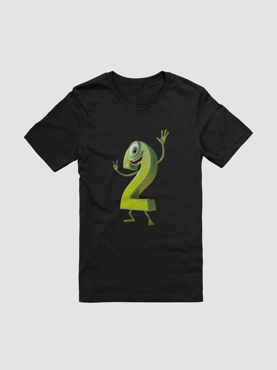 Green Number 2 Character Super-Soft T-Shirt product image (3)