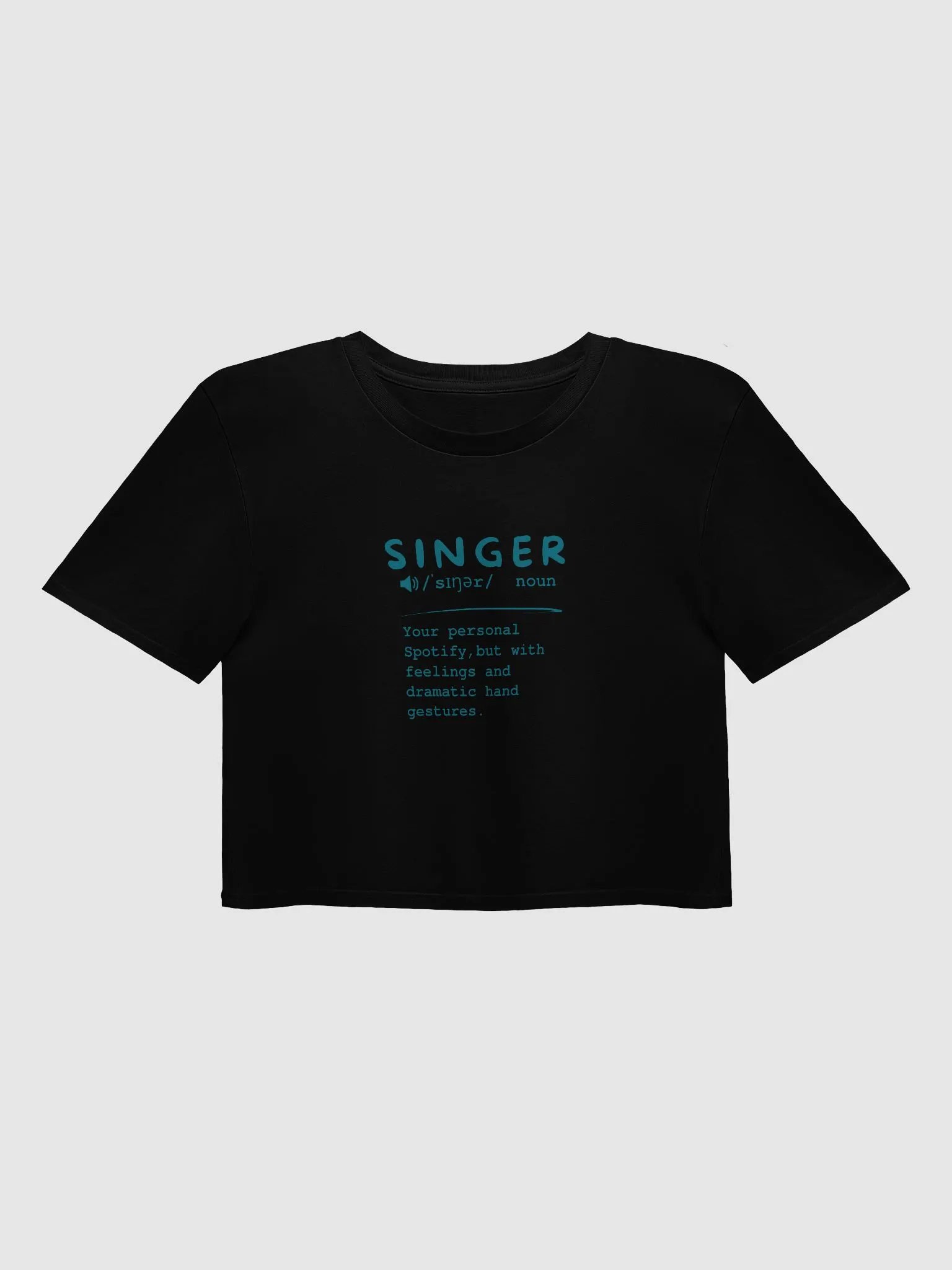 Singer Definition Top - Funny T-Shirt For Singers product image (1)