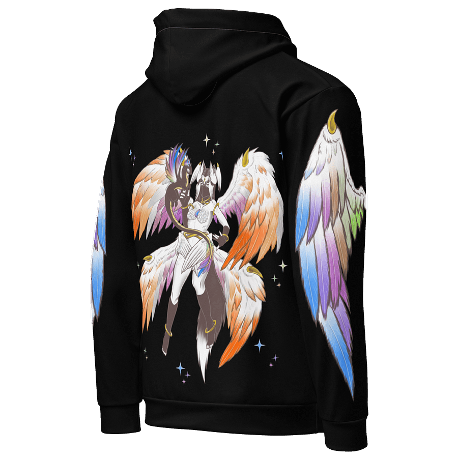 Lesbian Pride Angel Hoodie - Positions A product image (1)