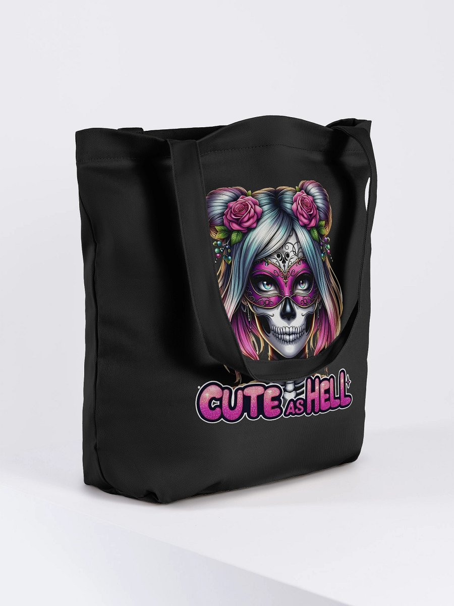 Cute as Hell Skull Tote Bag product image (4)