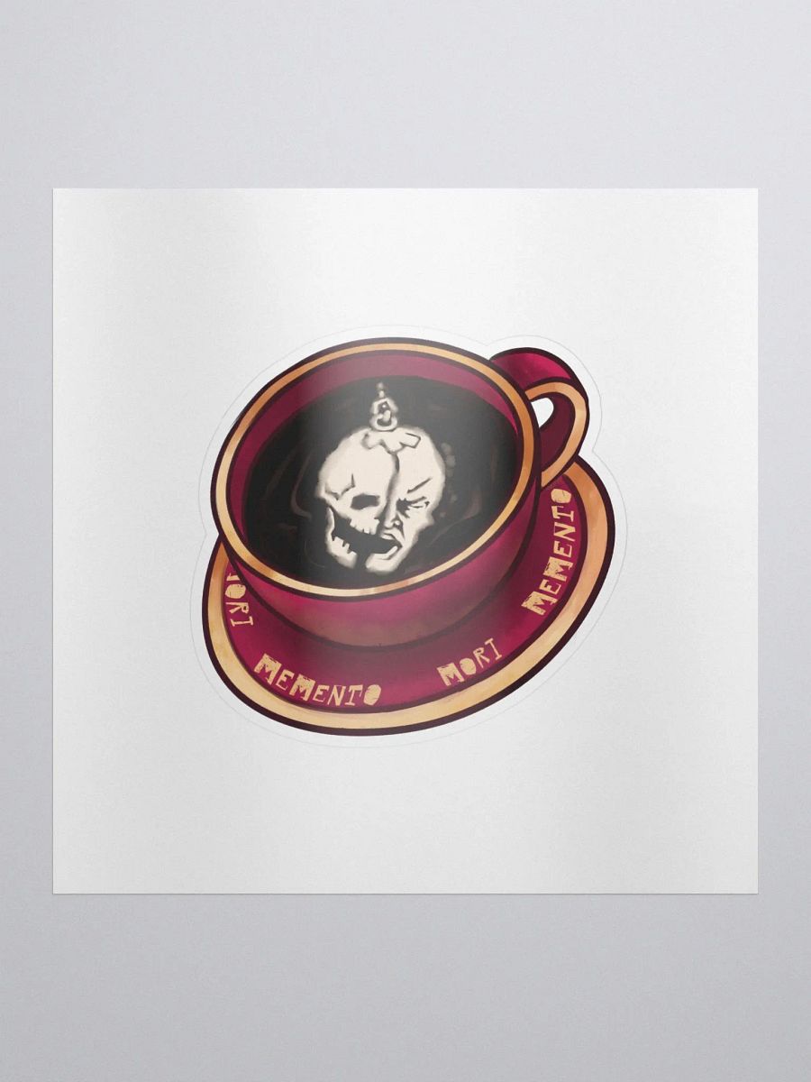 Casual Mori Enjoyer Mug Sticker product image (1)