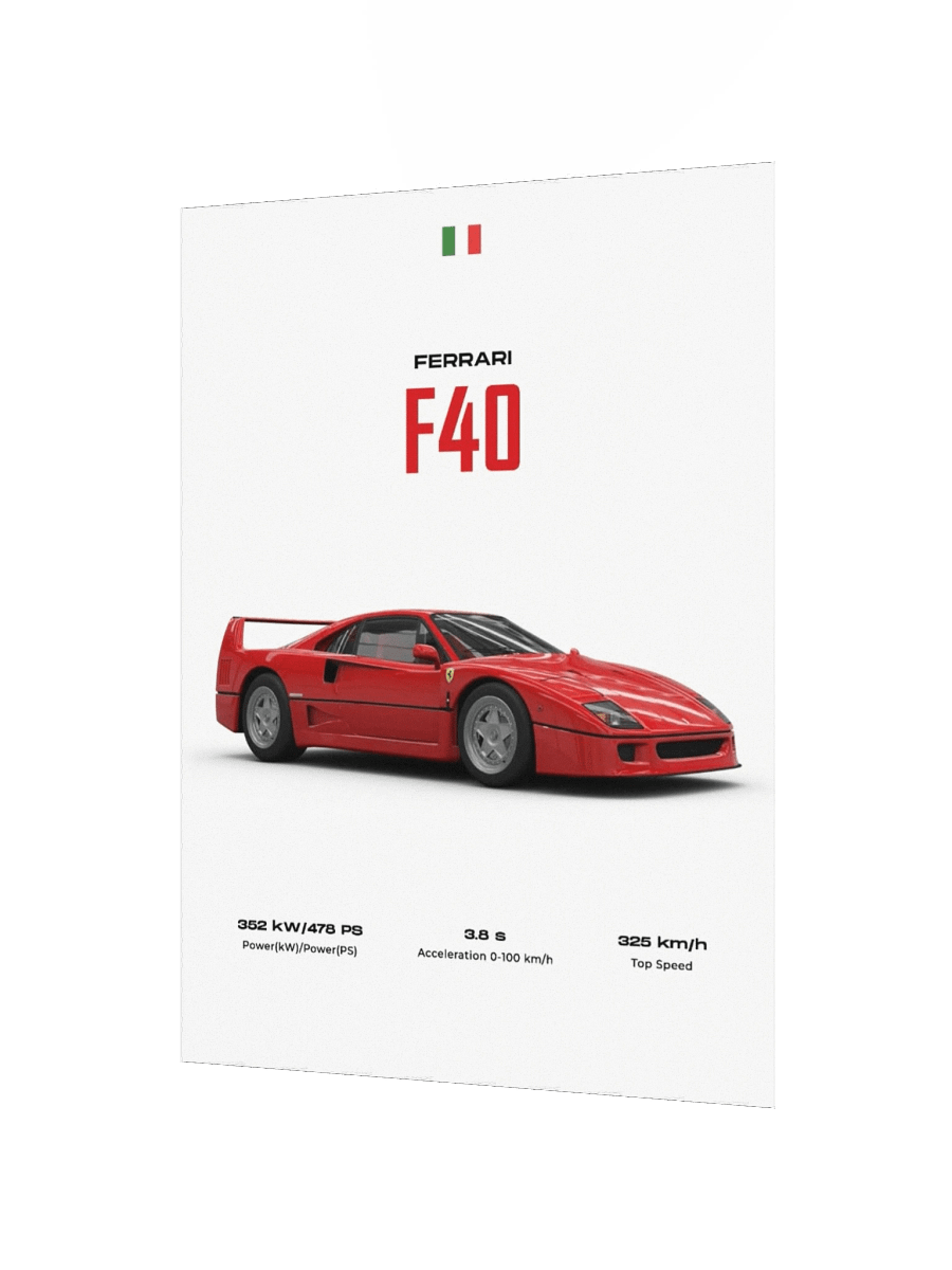 FERRARI F40 product image (2)