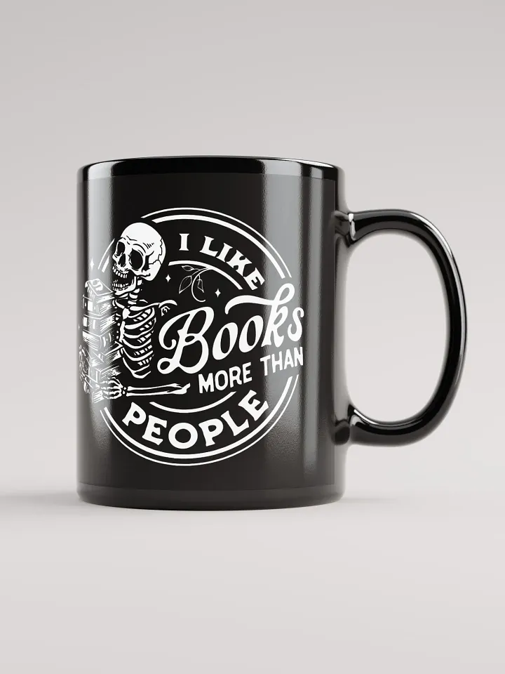 I Like Books More Than People Mug product image (1)