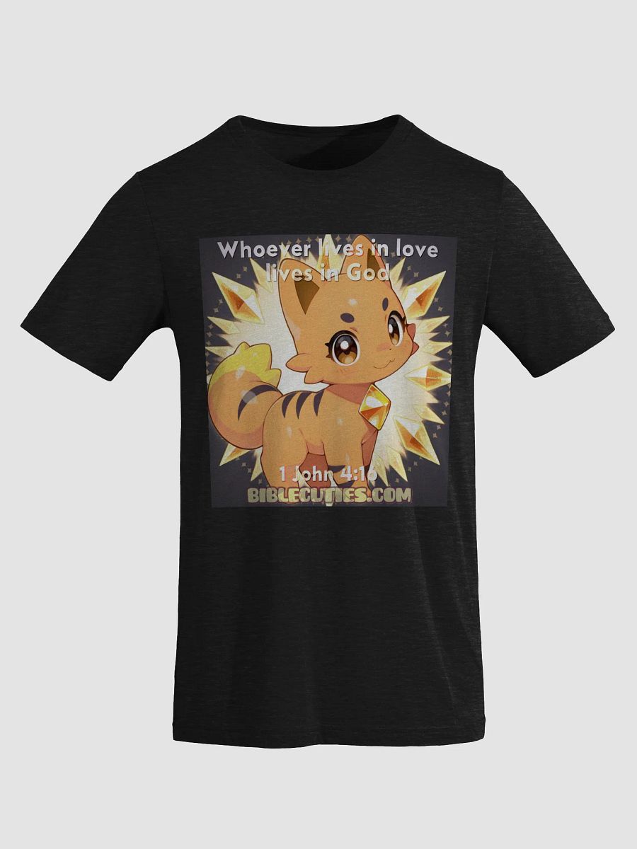 Bible Cuties Claudia - Who ever lives in love lives in GodT Shirt product image (3)