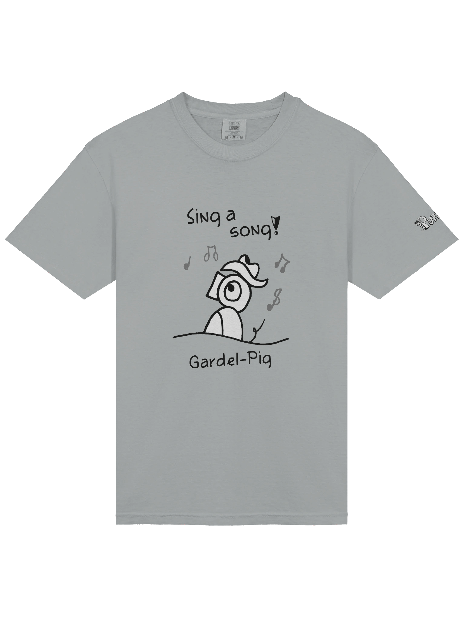 'Gardel-Pig' Pupsies! Heavyweight T-Shirt product image (3)
