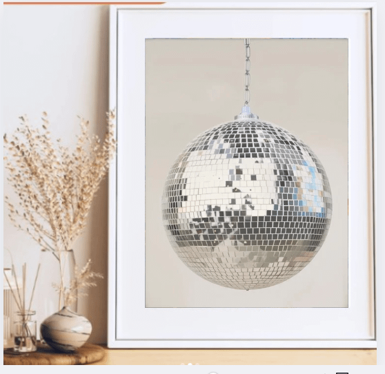 Disco Ball Wall Art product image (1)