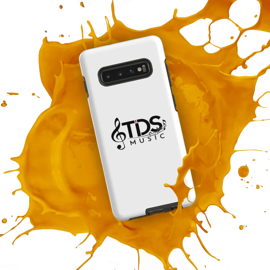 TDS Music White Tough Case for Samsung Galaxy - Fits S10 to S25 Models - Wireless Charging product image (8)