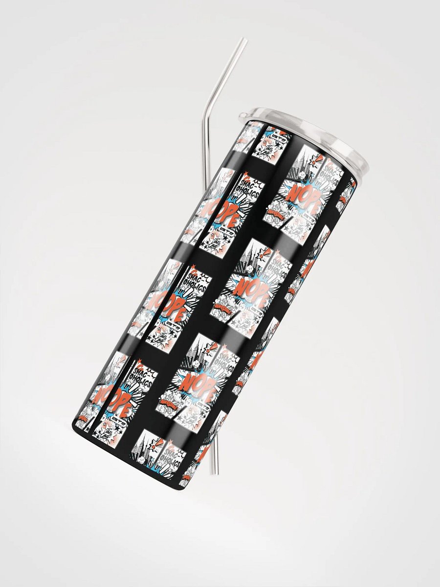 Shac-oholics Comic Blast Tumbler - Orange 