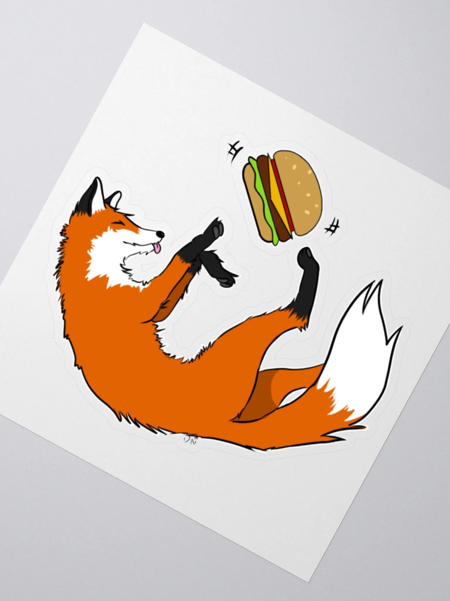 Benjamin Burger Sticker product image (6)