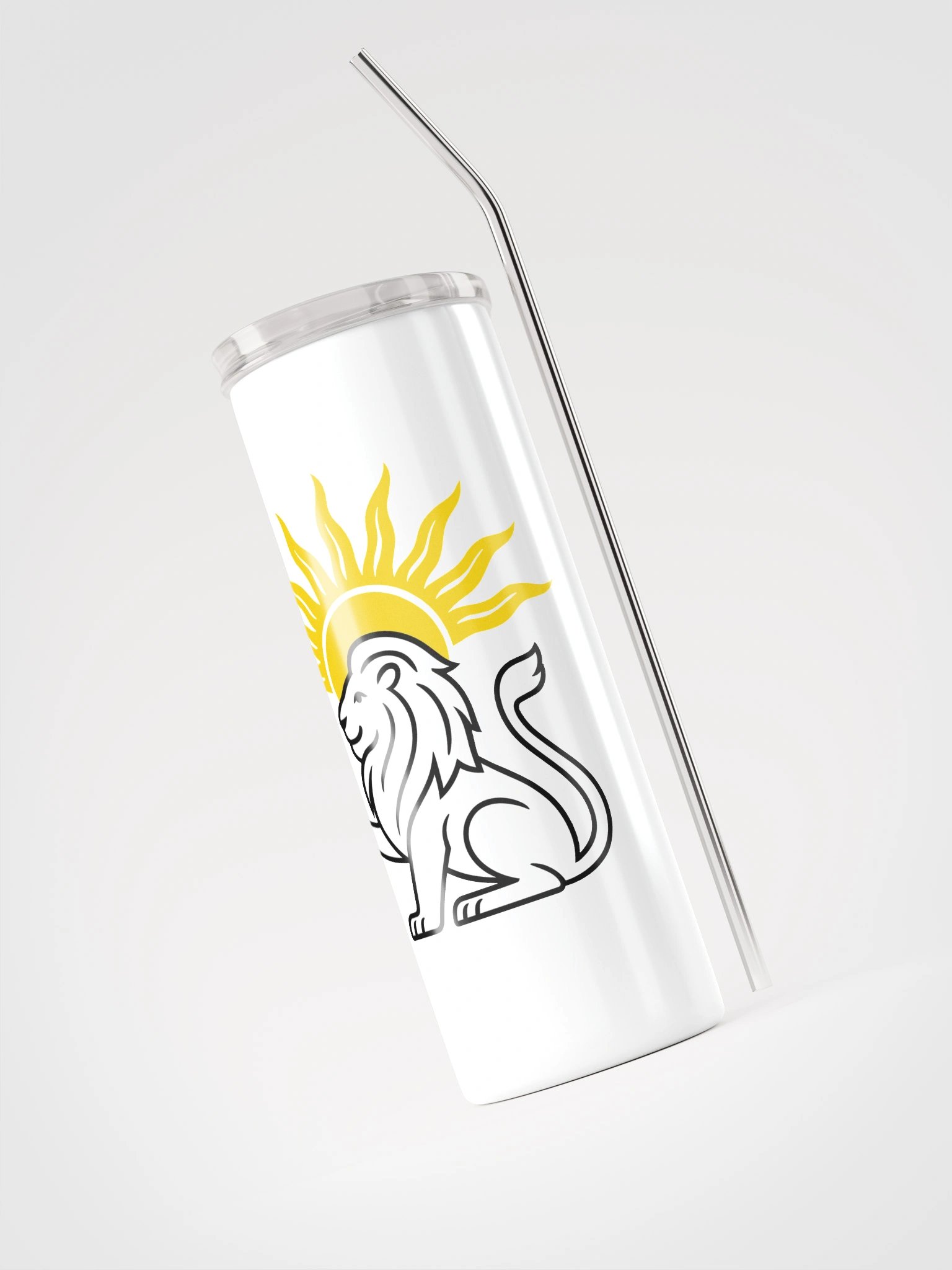 Lion Tumbler (White/Black) - MWC product image (3)