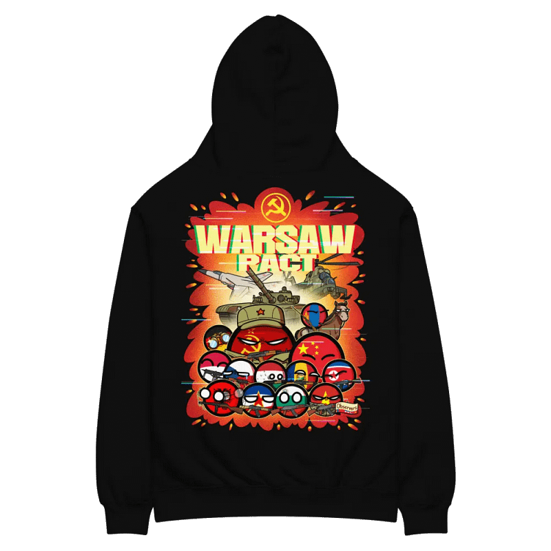 Warsaw Pact Premium Oversized Hoodie