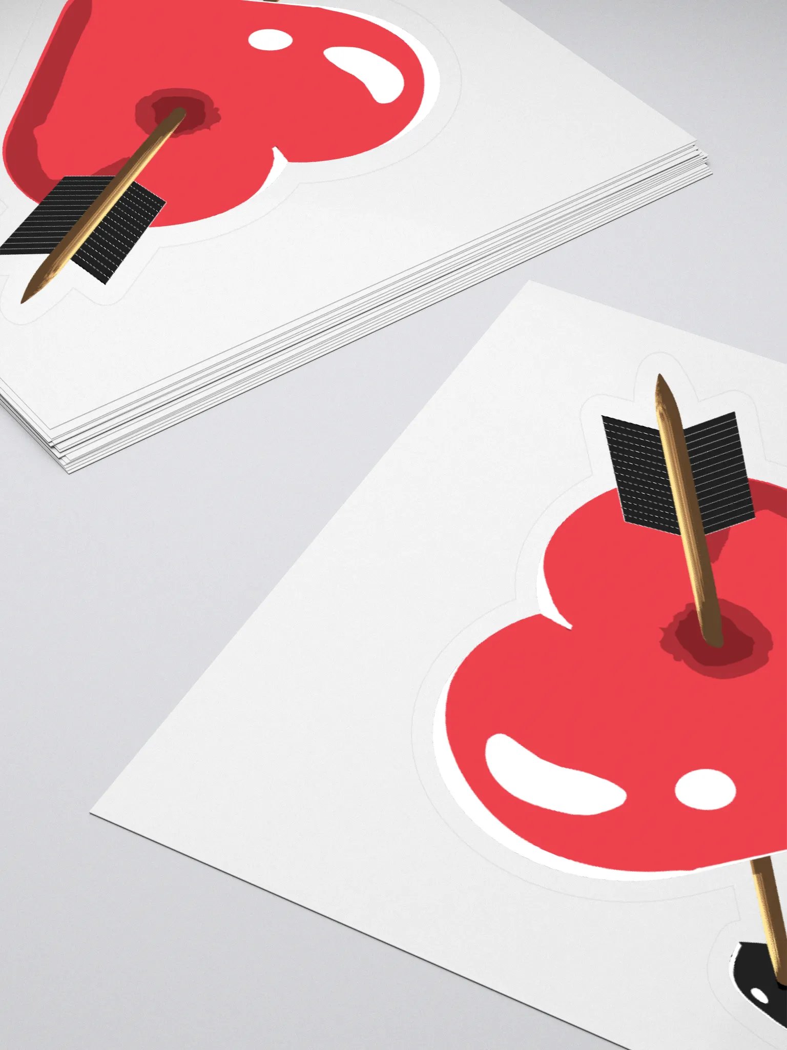 Red Heart with Arrow - Sticker product image (4)