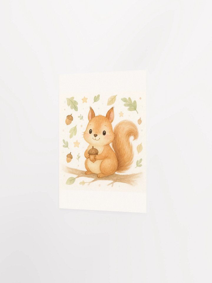 Whimsical Squirrel Delight Poster product image (19)