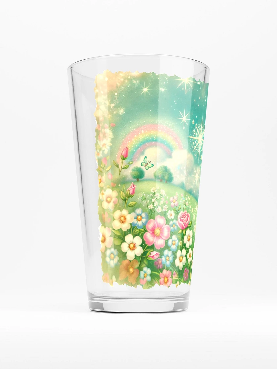 Rainbow Bunny 16 oz Glass product image (2)