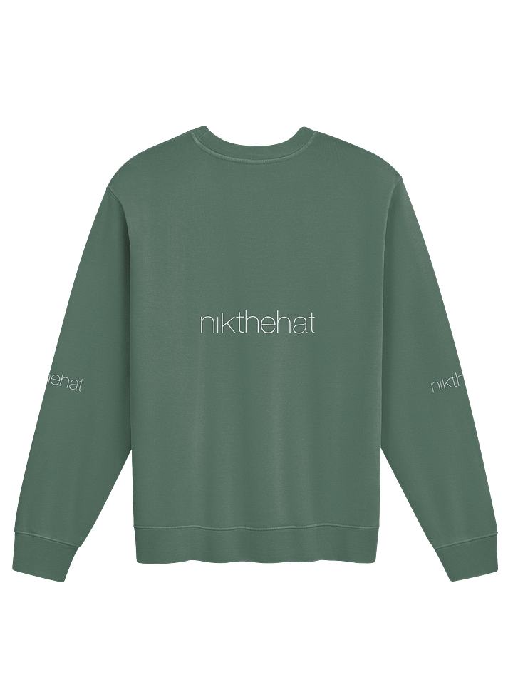 Independent Trading Co. Unisex Midweight Pigment Dyed Sweatshirt • nik the hat product image (2)