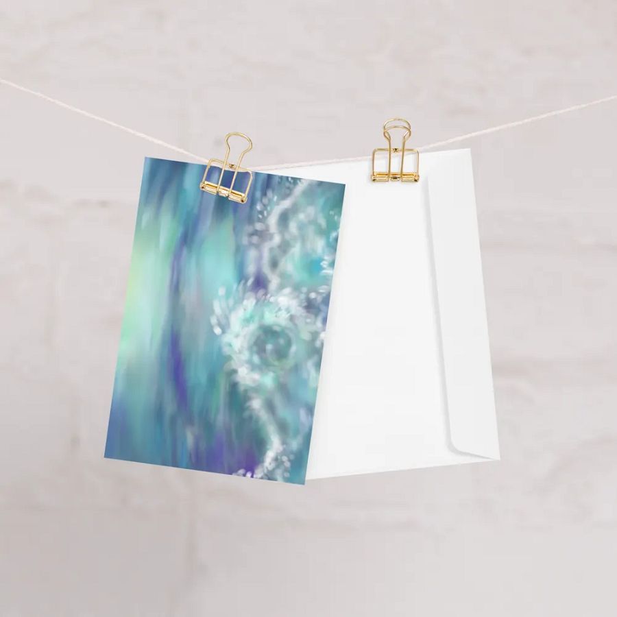 Ocean Wave Card product image (10)